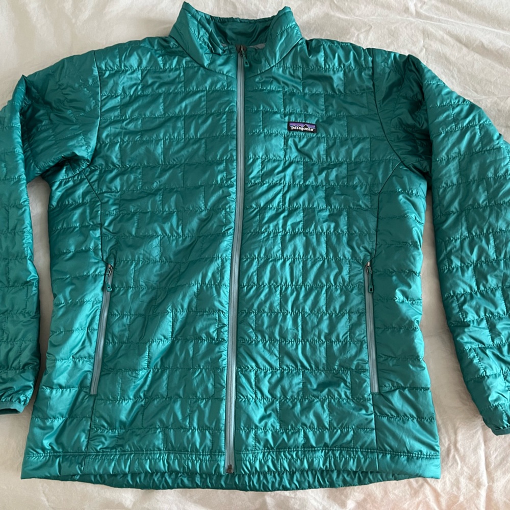 Mens XL Patagonia Nano Puff jacket in borealis green - almost new NO TAGS